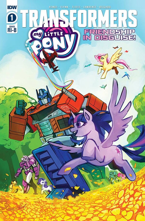 My Little Pony X Transformers Issue No 1 Comic Book Preview  (3 of 9)